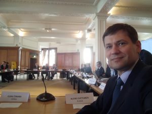 Заседании Правления Европейского общества сосудистых хирургов. Лондон, апрель 2019
