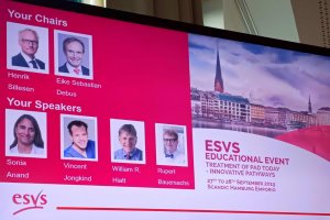 27-28 сентября 2019 г, Симпозиум по ведения и консервативному лечению пациентов с облитерирующим атеросклероз артерий нижних конечностей, Гамбург (Германия))